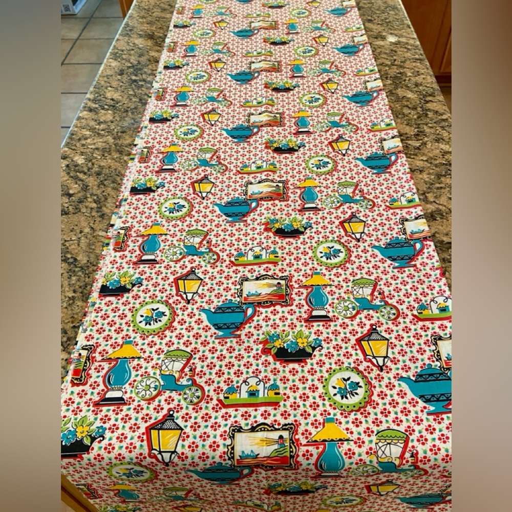 Fabric / Material - MCM - Retro - Vintage - Carriage, Household object, EVC yard